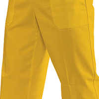 PANTALONI ELASTICO MISTO COTONE